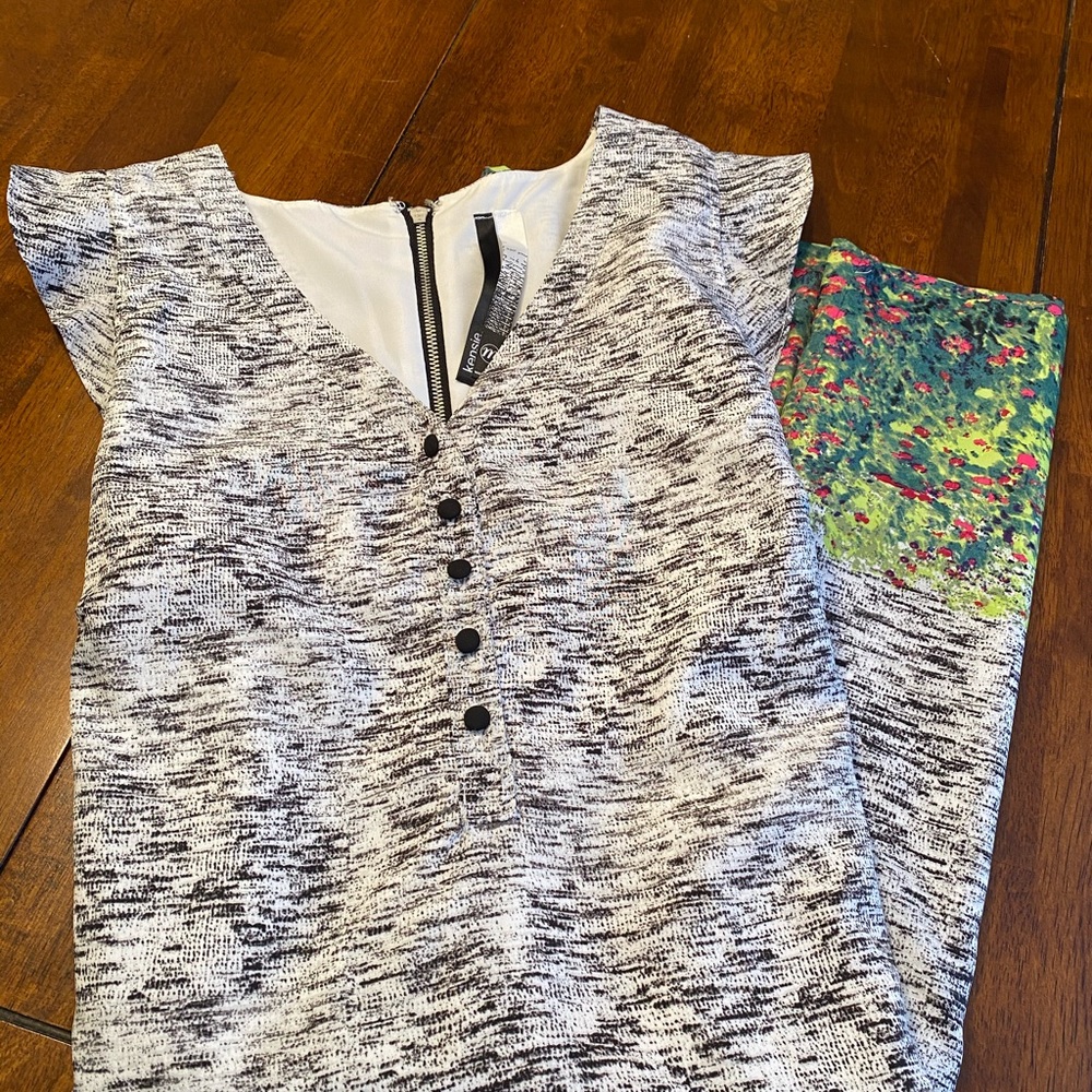 Kensie rayon and silk lined dress